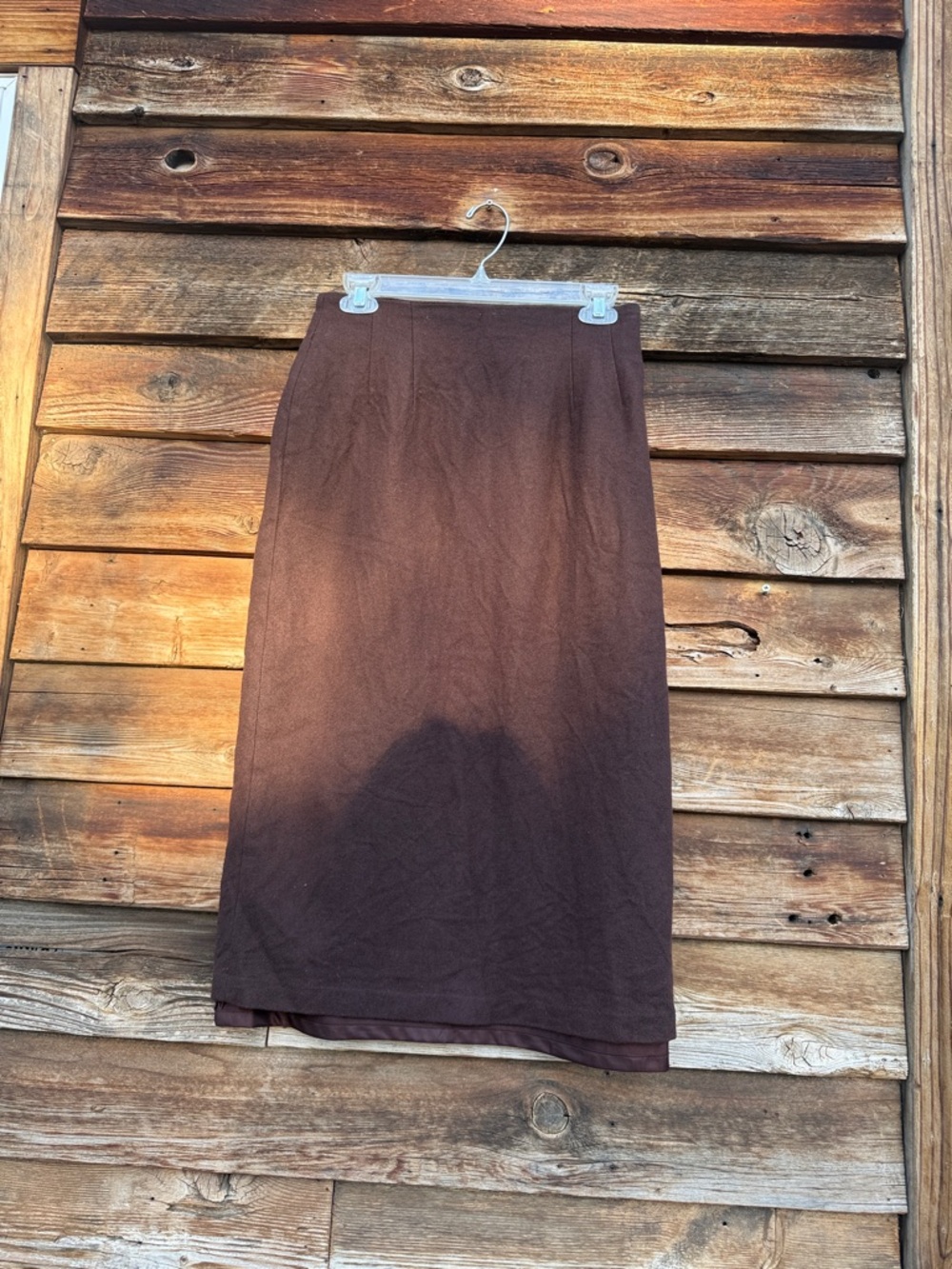 Vintage Savannah 100% wool fully lined skirt